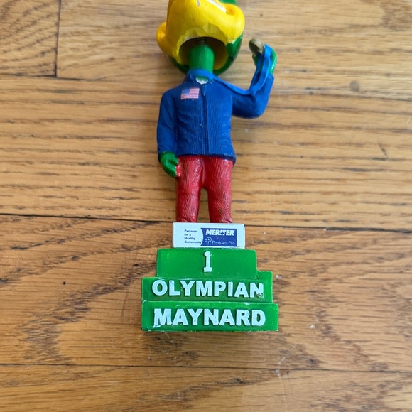 Madison Mallards Baseball Maynard Olympian Bobblehead - Picture 5 of 8